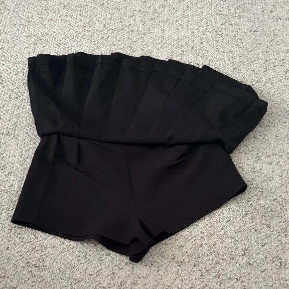 English Factory Black Skater Skirt
